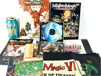 Jeux PC MIGHT AND MAGIC VI et VII avec livres et +