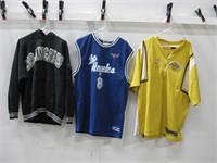 Three Assorted Size La Lakers Jerseys/ Jacket
