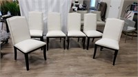 6 Vegas Dining Chairs 20" x 20" x 38" $1680