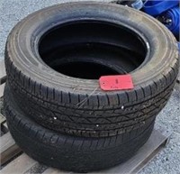 pair 255/60R19 tires-mismatched