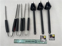 Mixed Lot of 6- Grilling Tools