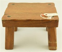 Lot #217 - Wooden step stool