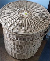 Wicker Laundry Basket - No Liner