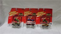 3 new sealed johnny lighting cars