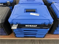 KOBALT TOOL BOX ** BOX IS DAMAGED, SOME ITEMS MAY