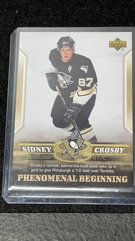 Sidney Crosby Phenomenal Beginnings Card