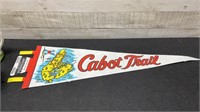 Vintage Cabot Trail Pennant Banner 21"
