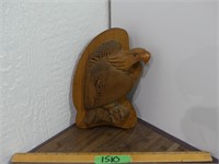 Wooden Eagle Carving