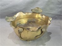 VTG Brass Lily Pad Bowl