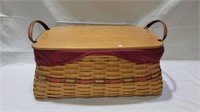 Large longaberger basket