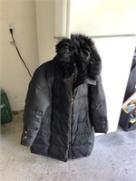 Calvin Klein winter coat with hood
