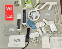 WII Controller Lot Untested