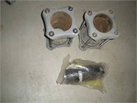 2-4" Dressler Couplers & 2-2" Perfection Couplings