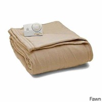 Biddeford Comfort Knit Fleece Heated Blanket