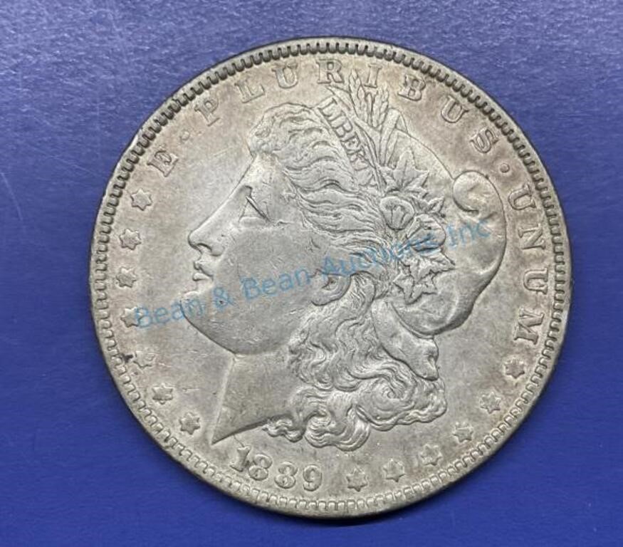 1889 Morgan dollar