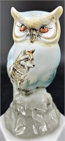 Beautiful Fenton Hp Owl 19 Of Only 65 By M Kibbe