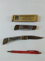 US Constitution bicentennial knives one is new