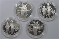 4 - Silver Dollar Modern Commemoratives