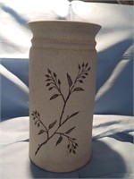8.5" Studio pottery vase Mattison Maine NY 4/85