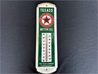 Texaco Motor Oil Advertising Thermometer