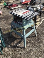 DELTA 10" BENCH SAW ON STAND