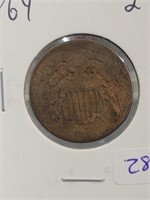 1864 TWO CENT