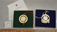 US coins & US Mint ornaments