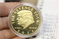 Commemorative Trump coin