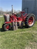 Farmall H w/new 12.4-38 road tires