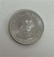 JAMES MADISON SILVER COIN