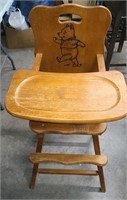 Vintage Winnie the Pooh High chair