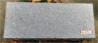 Granite headstone base: 19.5"W x 8"D x 7"H