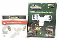 (2) Secure Home & Defiant Security Lights