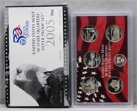2005 U.S. Mint 50 State Quarters Silver Proof