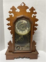 Gingerbread Mantle Clock - New Haven Clock Co.