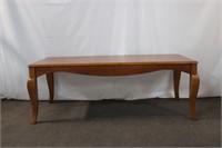 Solid wood coffee table 48 X 22 X 17.5"H