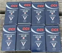 8 Boxes of CCI .22 LR Ammo