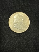 1949 Benjamin Franklin Half Dollar