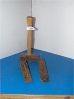 Sledge  Hammer & 2 steel wedges