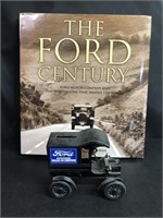 Ford truck bank and Ford century book