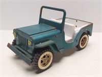 Vintage Tonka Willys Jeep Pressed Steel Toy