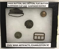 CIVIL WAR ARTIFACTS/CHARLESTON, SC