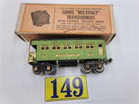 Lionel 608 Pullman Car w/ Box
