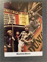 MANFRED MANN: Scarce German BERGMANN Card (1970)