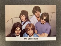 STATUS QUO: Scarce German BERGMANN Card (1970)