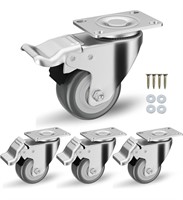 Caster Wheels, 2 inch Casters, Casters Set of 4