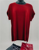 3 New Zenana Tunic T-shirts Size 3X