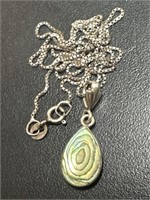 925 Sterling Silver Pendant & Necklace