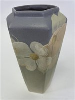 1920's Weller Hudson Light Hand Painted 9.5" Vase