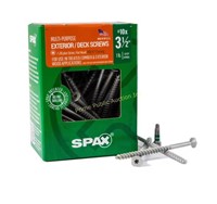 SPAX #10 x 3-1/2" Flat Head Deck Wood Screws,